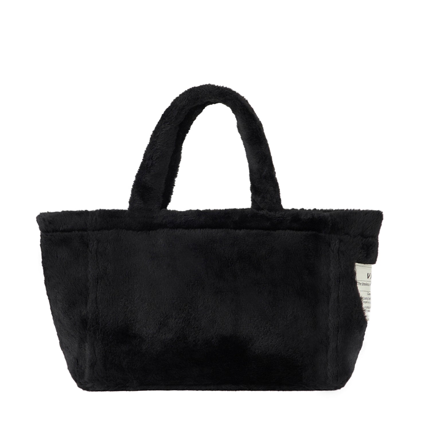 FLUFFY BAG BLACK