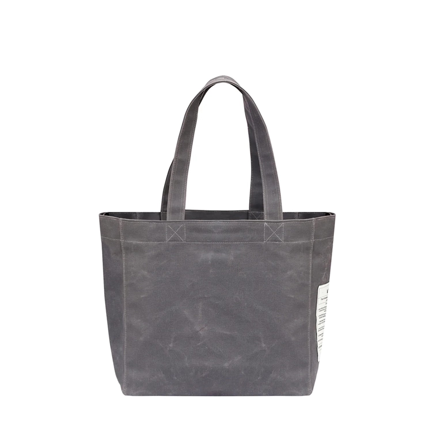 Grey canvas bag sale