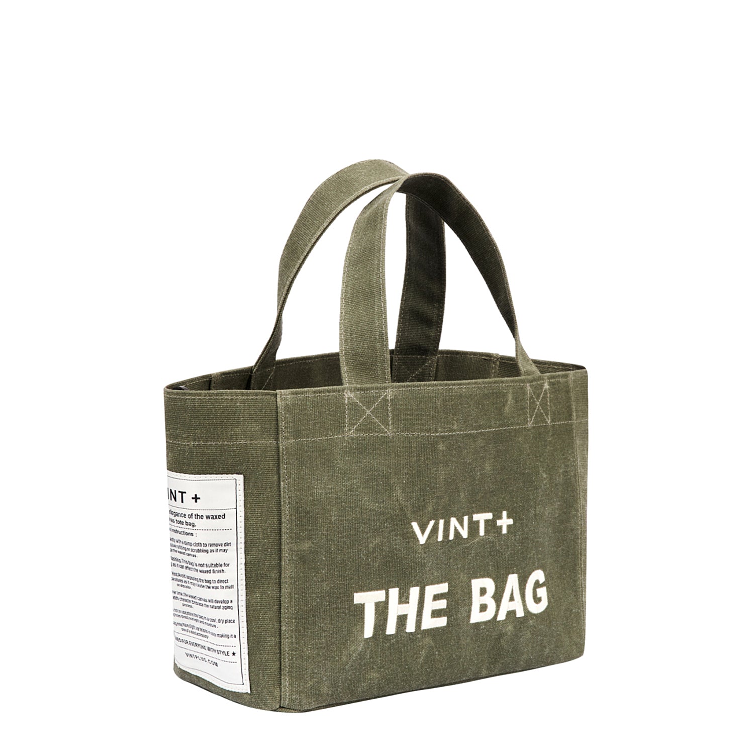 Khaki best sale canvas bag