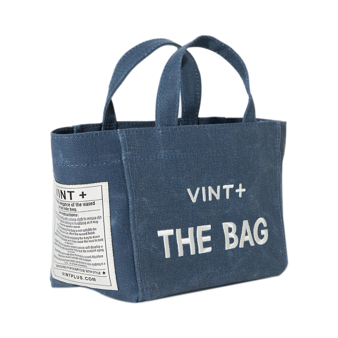 CANVAS BAG - MINI - DENIM BLUE