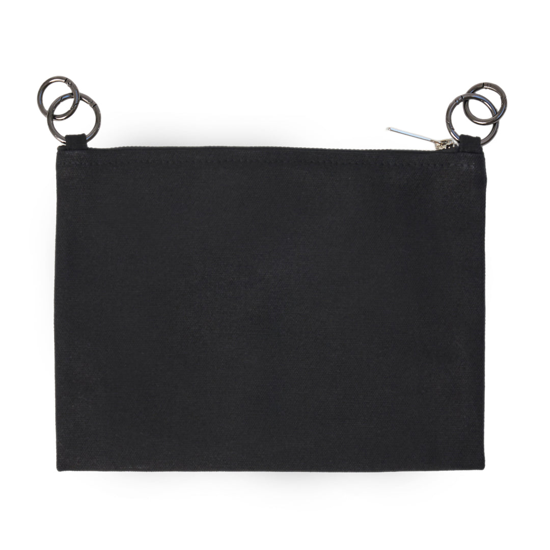 CANVAS IN & OUT BAG - SCHWARZ