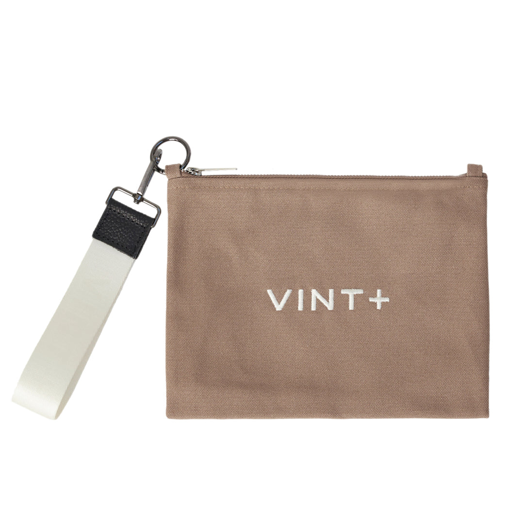 CANVAS IN & OUT BAG - BEIGE