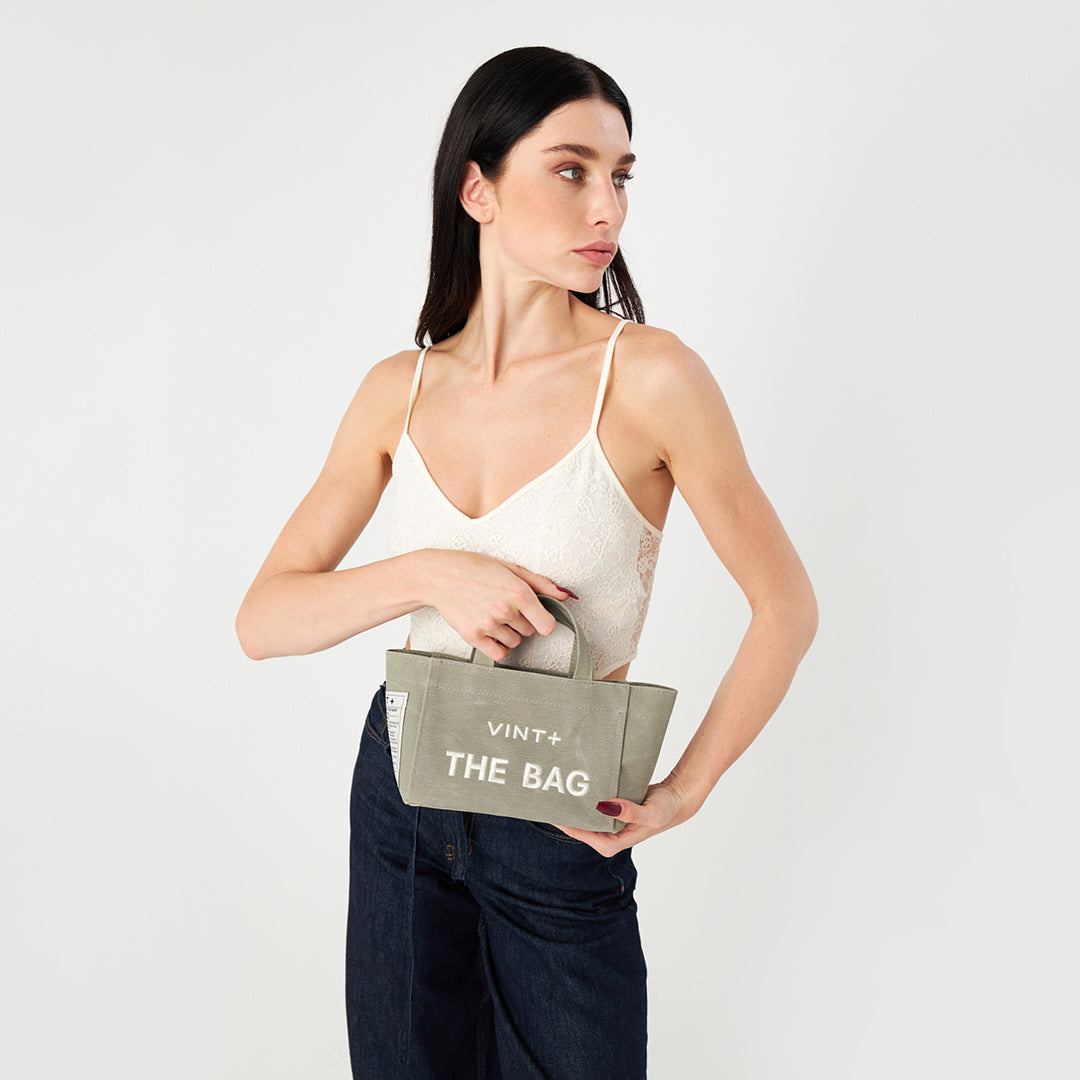 CANVAS BAG - MINI - GRAU VIGORE